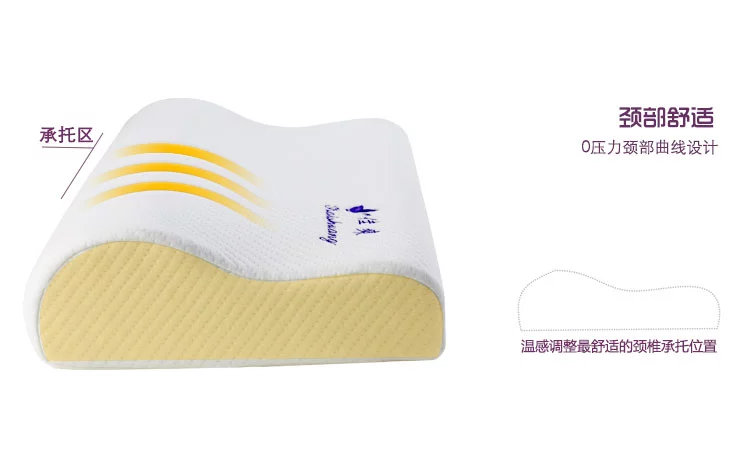 佳爽E4记忆枕改善颈椎保护健康枕头护颈亲水棉枕芯专用成人枕