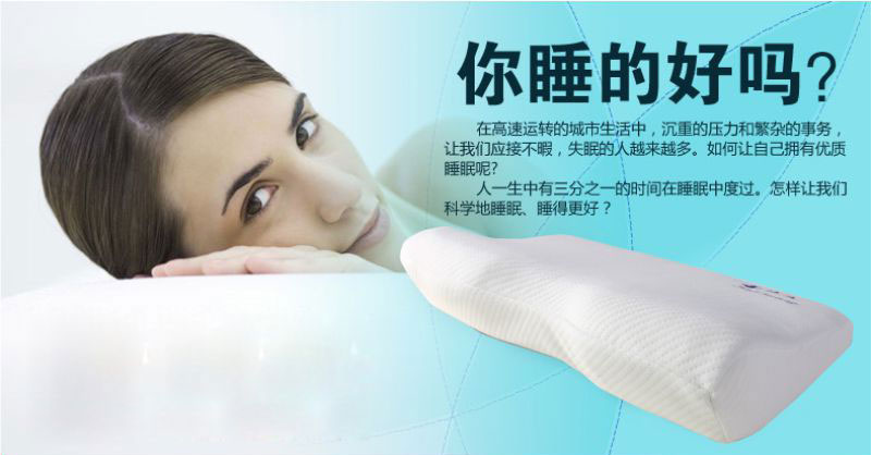 佳爽E3 记忆枕颈椎保健枕头 颈椎护颈亲水记忆棉枕芯 男女专用长枕头