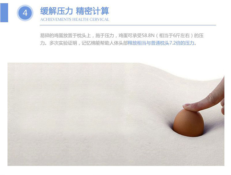 佳爽EQ4 爱心情侣枕头 慢回弹亲水棉双人枕芯 护颈椎保健枕结婚送礼用